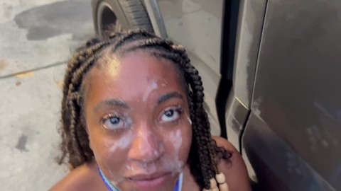 Best of Ebony cumface