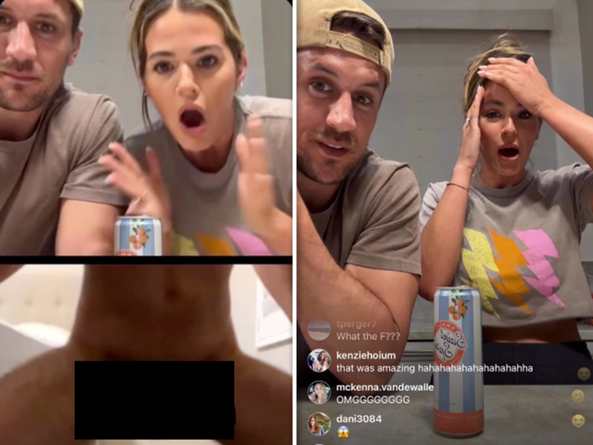 Insta Live Nsfw filled tits