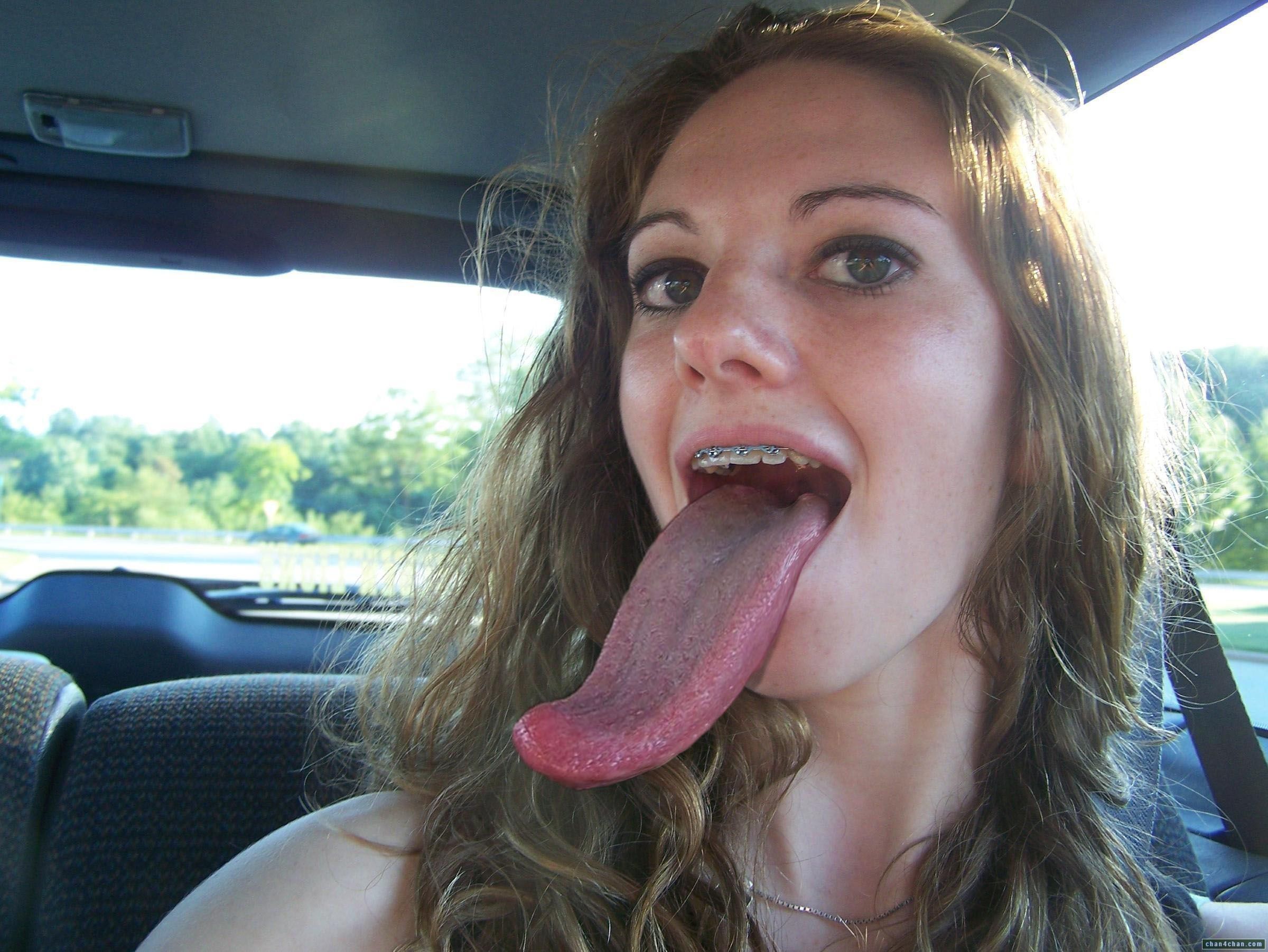 anne flockhart recommends long tounge porn pic