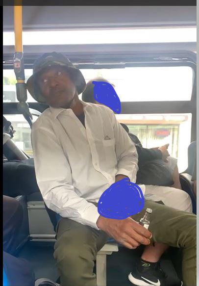 Groped On Buss in chains