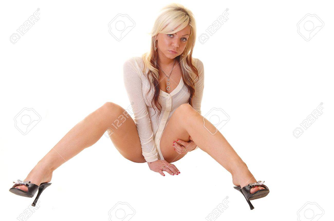 wife spreads legs