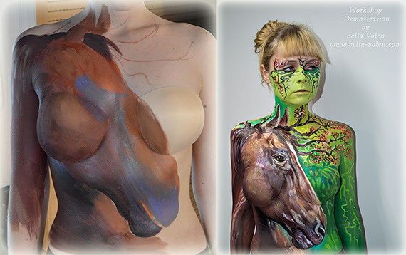 barbara cavallo recommends Naked Body Painter