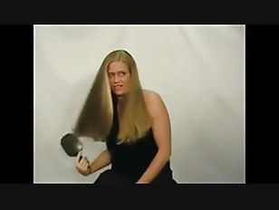 hair brushing porn