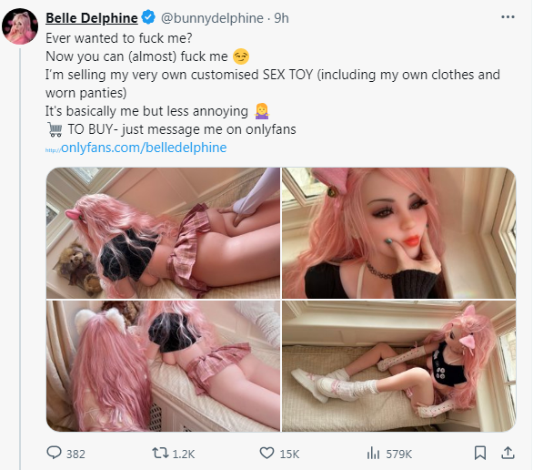 benjie gordon share belle delphine free photos