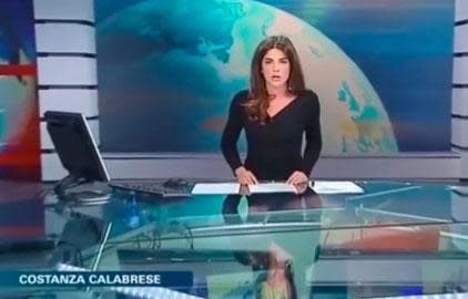 Best of Italian tv presenter costanza calabrese