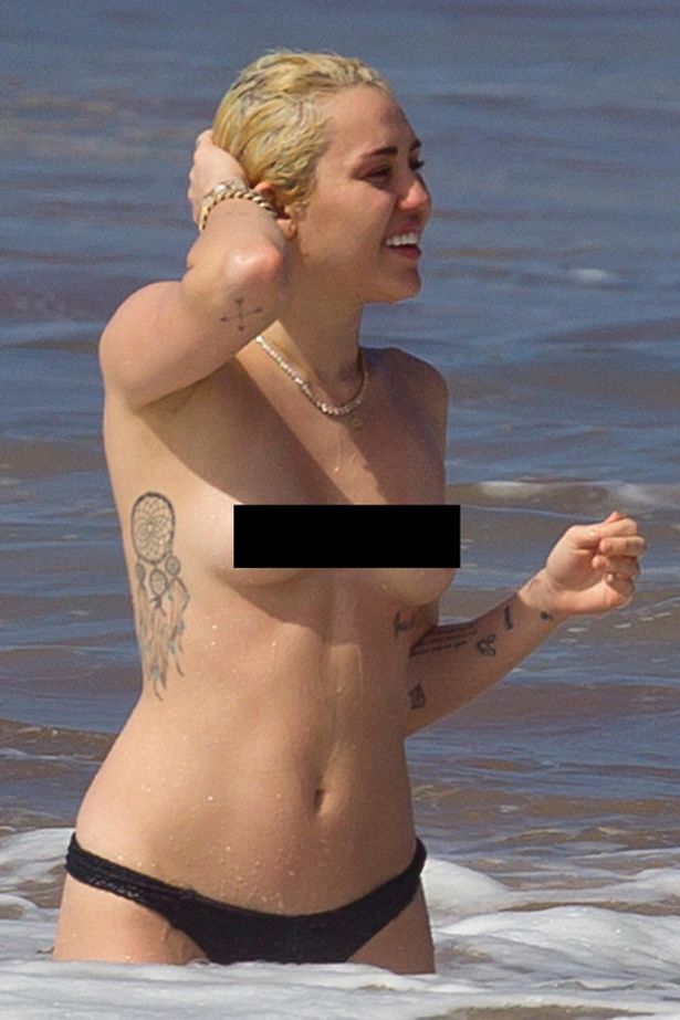 ashraf uz zaman recommends Miley Cyrus Nude On Beach