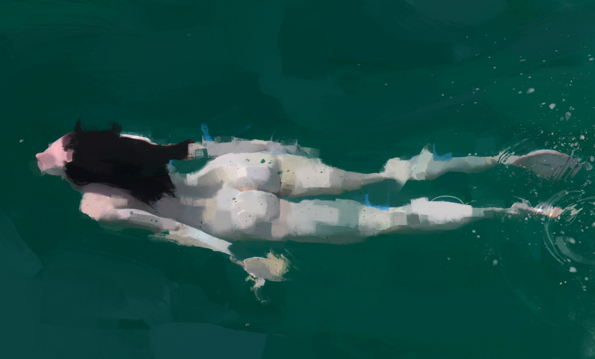 Swimmer Nude gloryhole gif