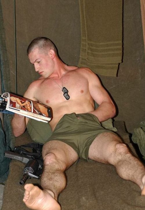 Nude Military Men try outs