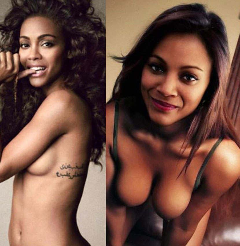 brenda l jackson recommends Zoe Saldana Nude Pictures