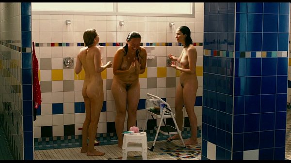 naked shower scene