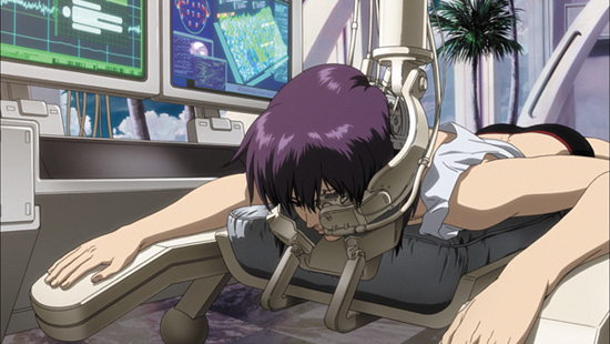 ghost in the shell nudity