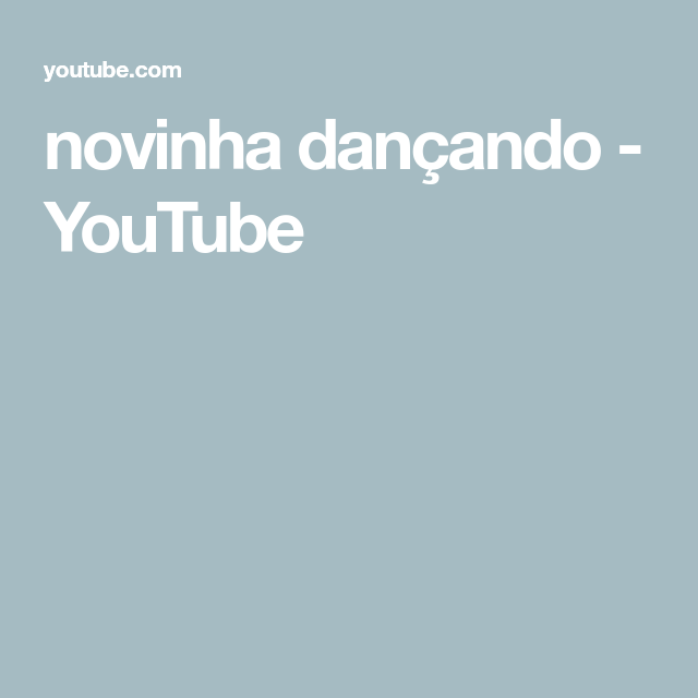 novinha dancando