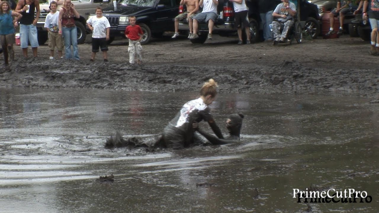 denise carroll add lesbian mud wrestling photo