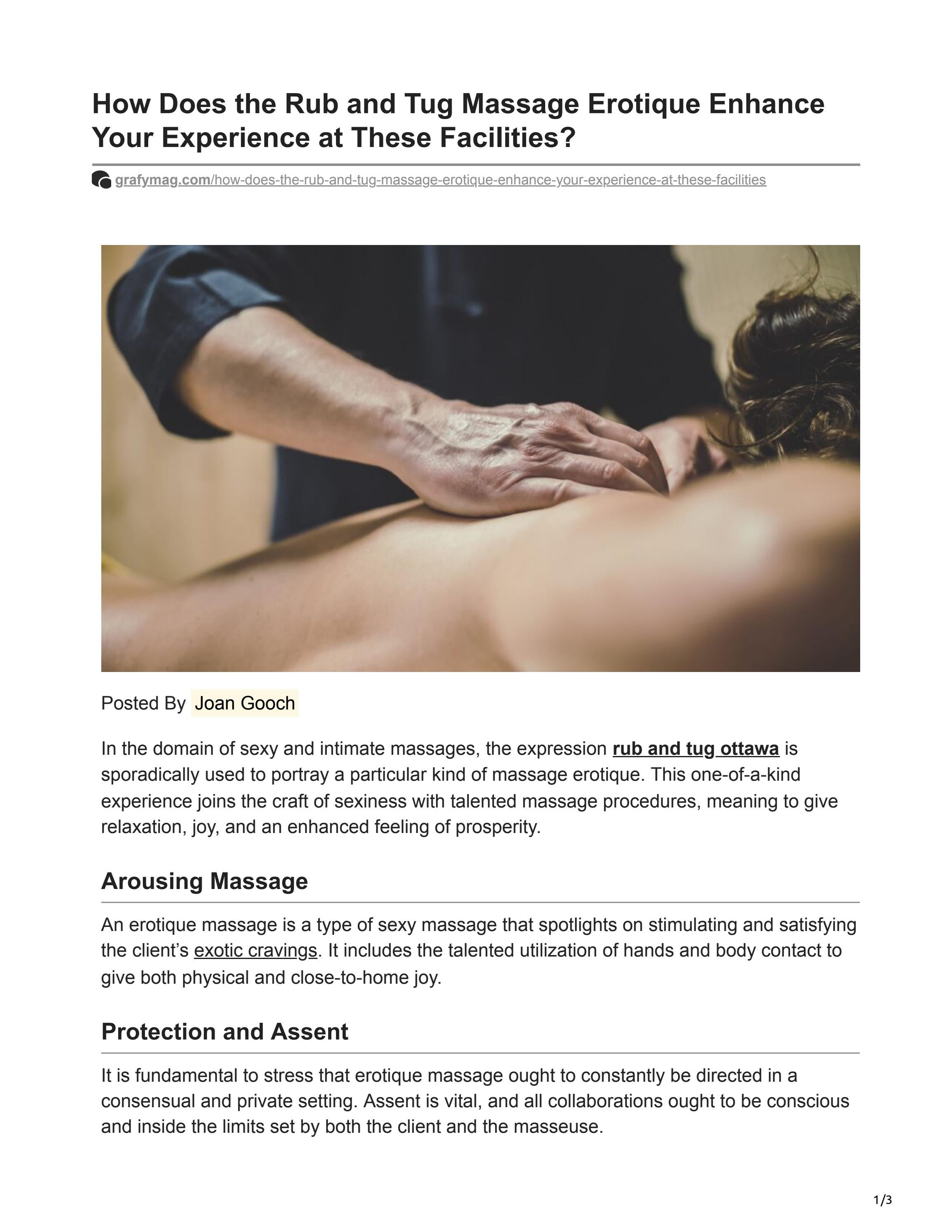 bud mcdonald recommends massage irotique pic
