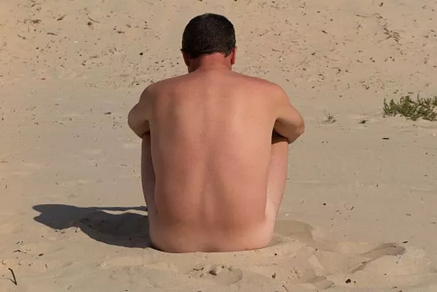 Best of Men on the beach naked