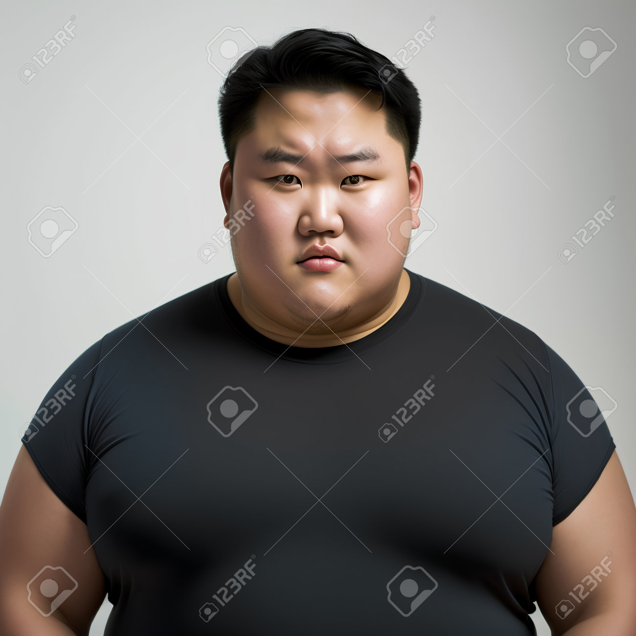 fat man black