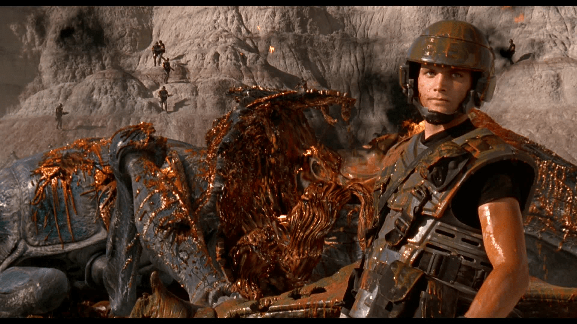 christine garganera recommends starship troopers nude scene pic