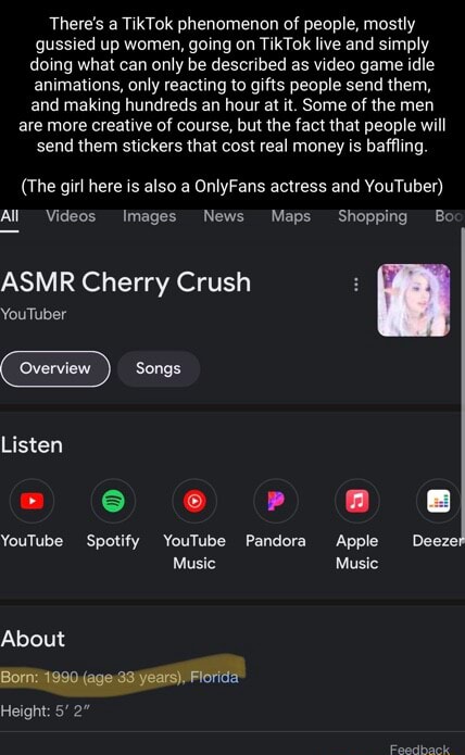 caleb j recommends asmr cherry crush porn pic