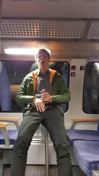 adrienne briones add photo french guy jerking off in train