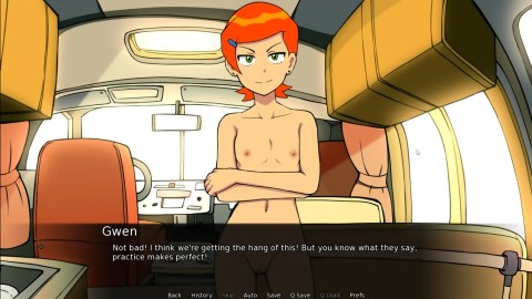 Skuddbutt Ben 10 Animation topless teens