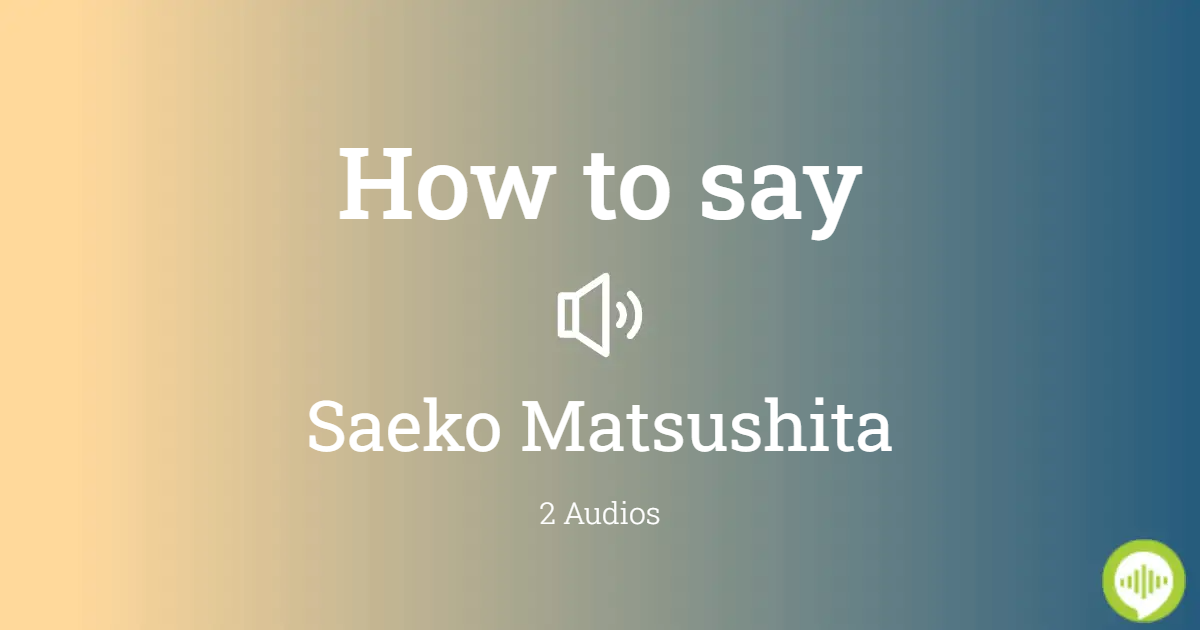 devi anderson recommends Saeko Matshusita