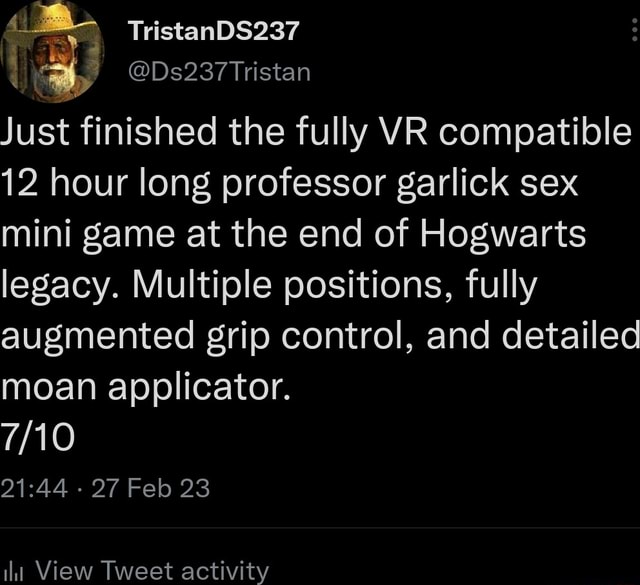 professor garlick blowjob