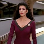 debbie lesko add marina sirtis breasts photo