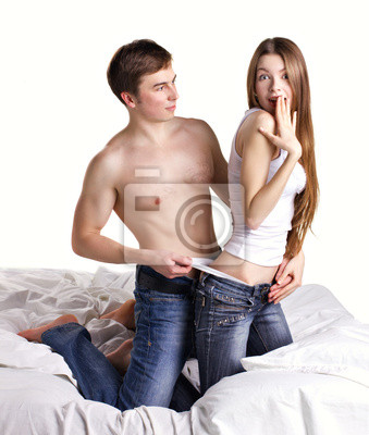 men undressing each other