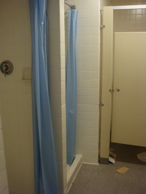 coed dorm shower