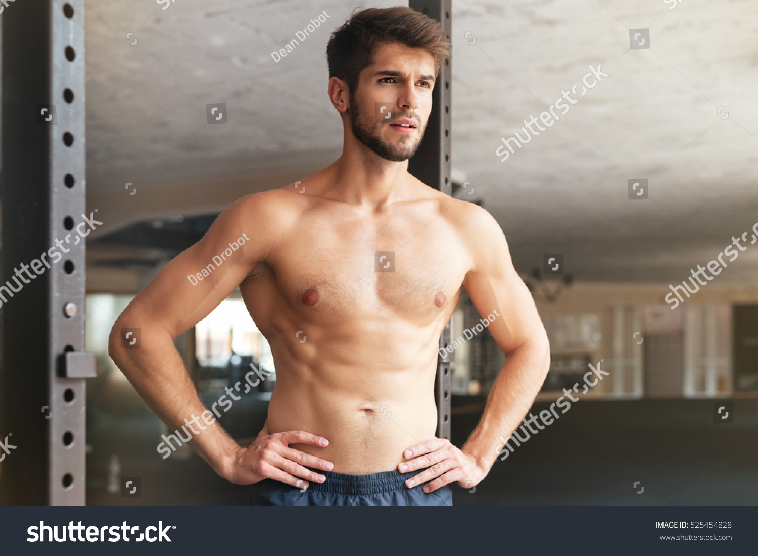 naked fitness male