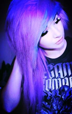Best of Purple hair emo