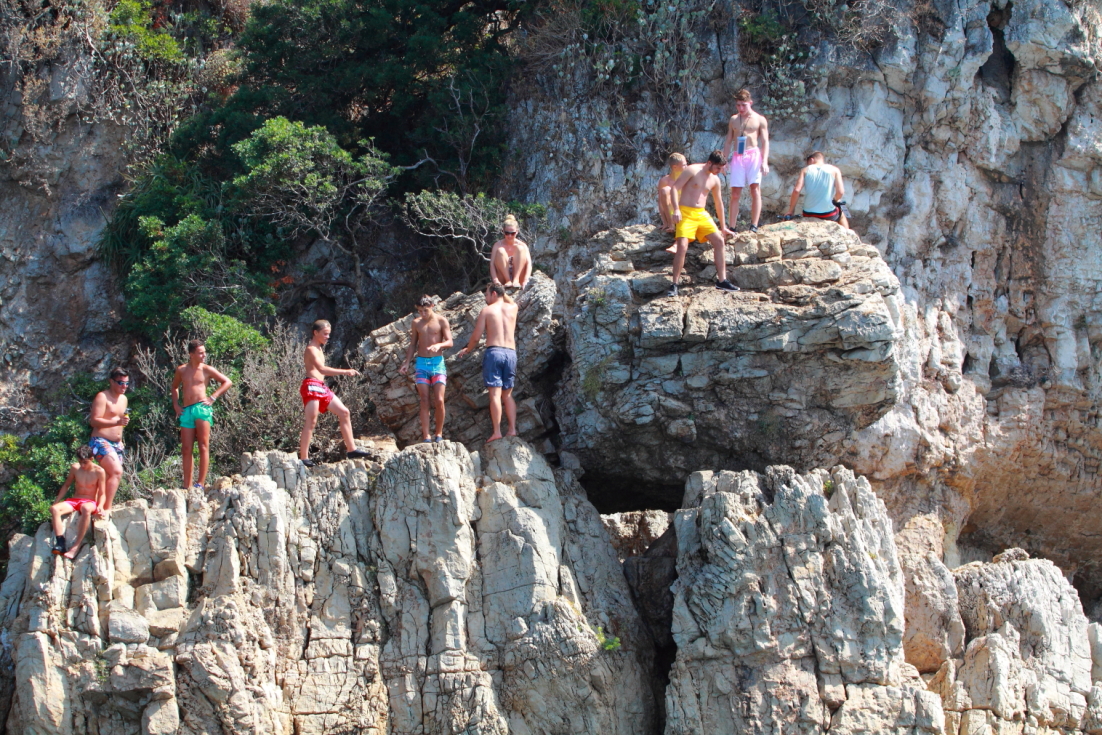 ash naidoo add nude cliff jumping photo