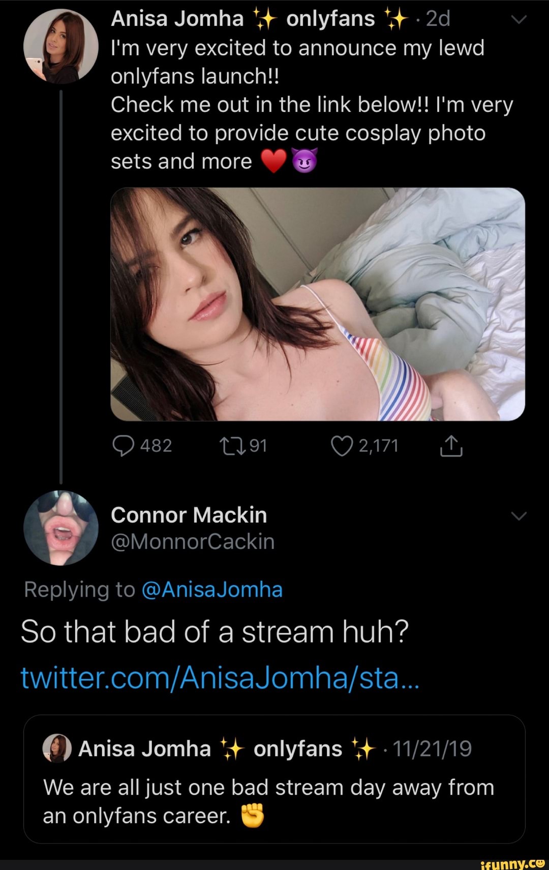 annette mcculley recommends Anisa Jomha Onlyfans