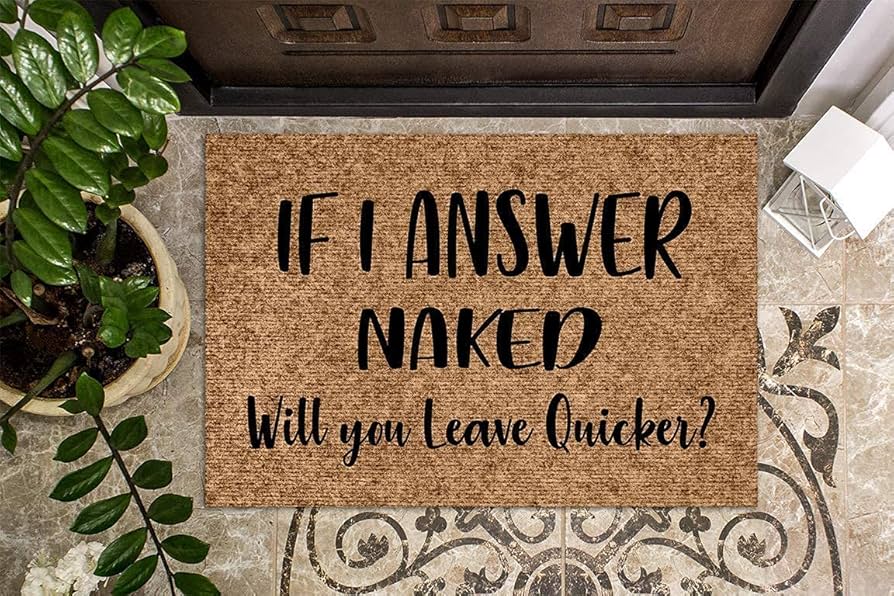 Best of Answering the door naked