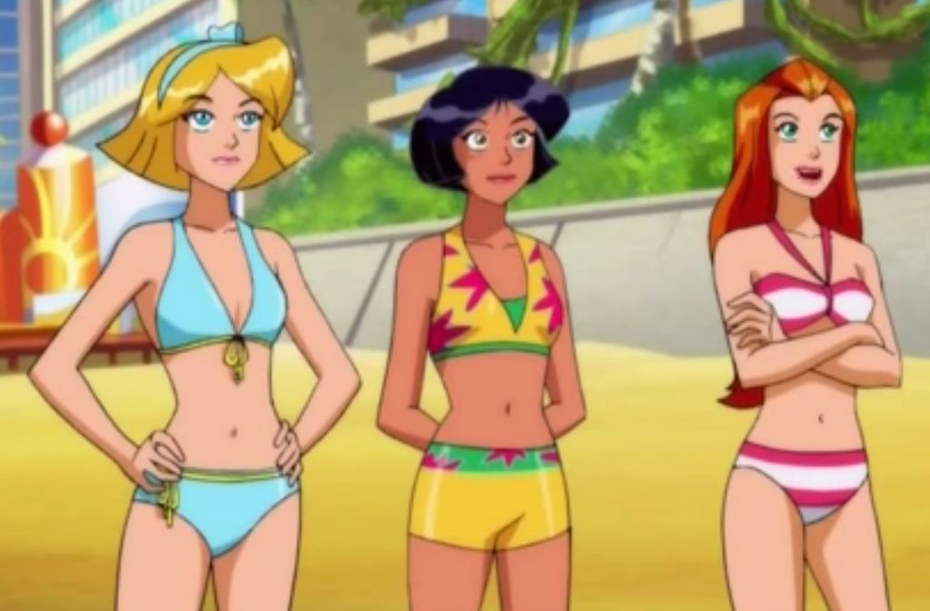 totally spies beach