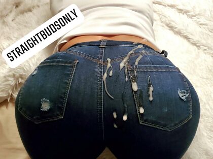 corine anderson share cumming on her jeans photos