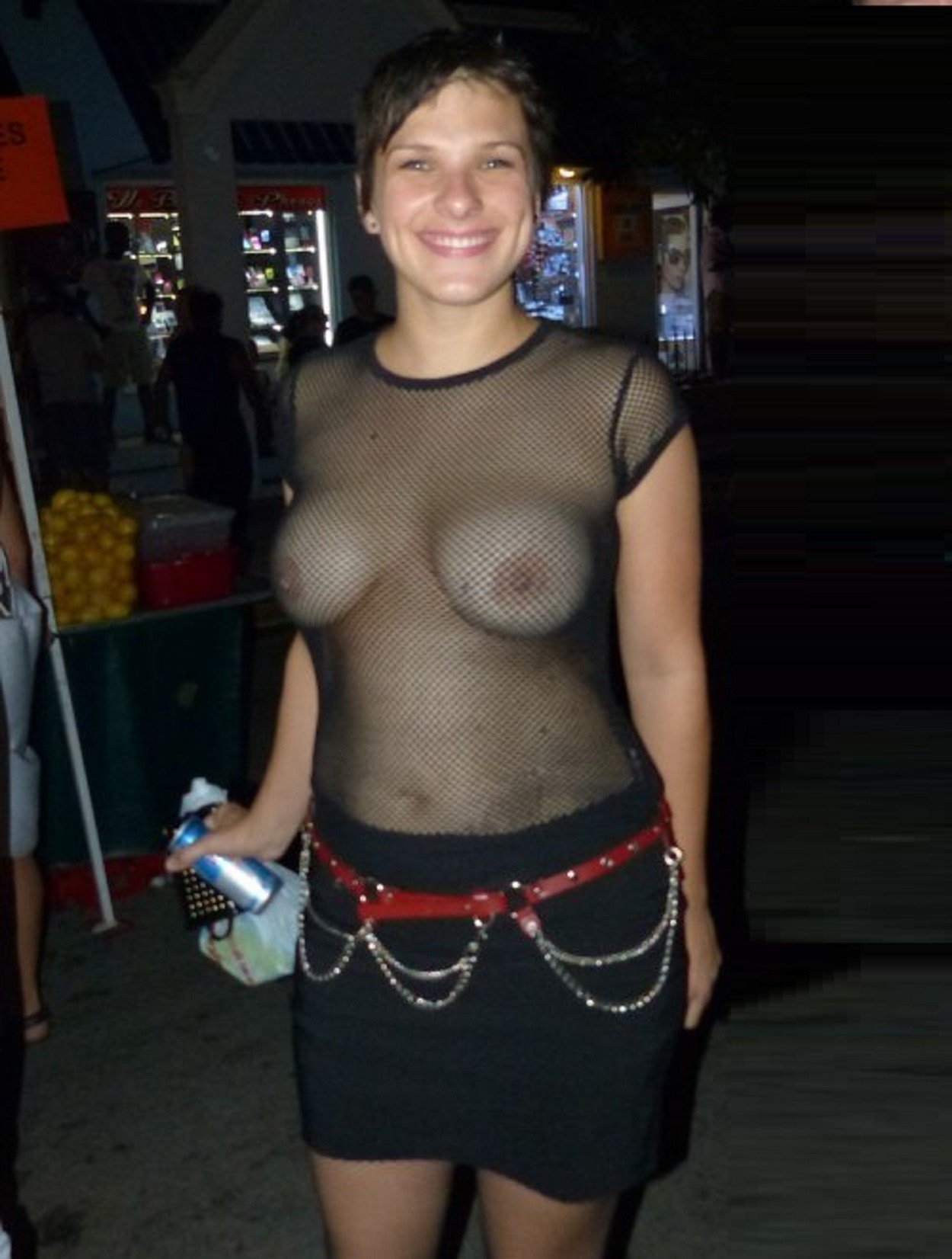 dawn vickers add braless tits in public photo