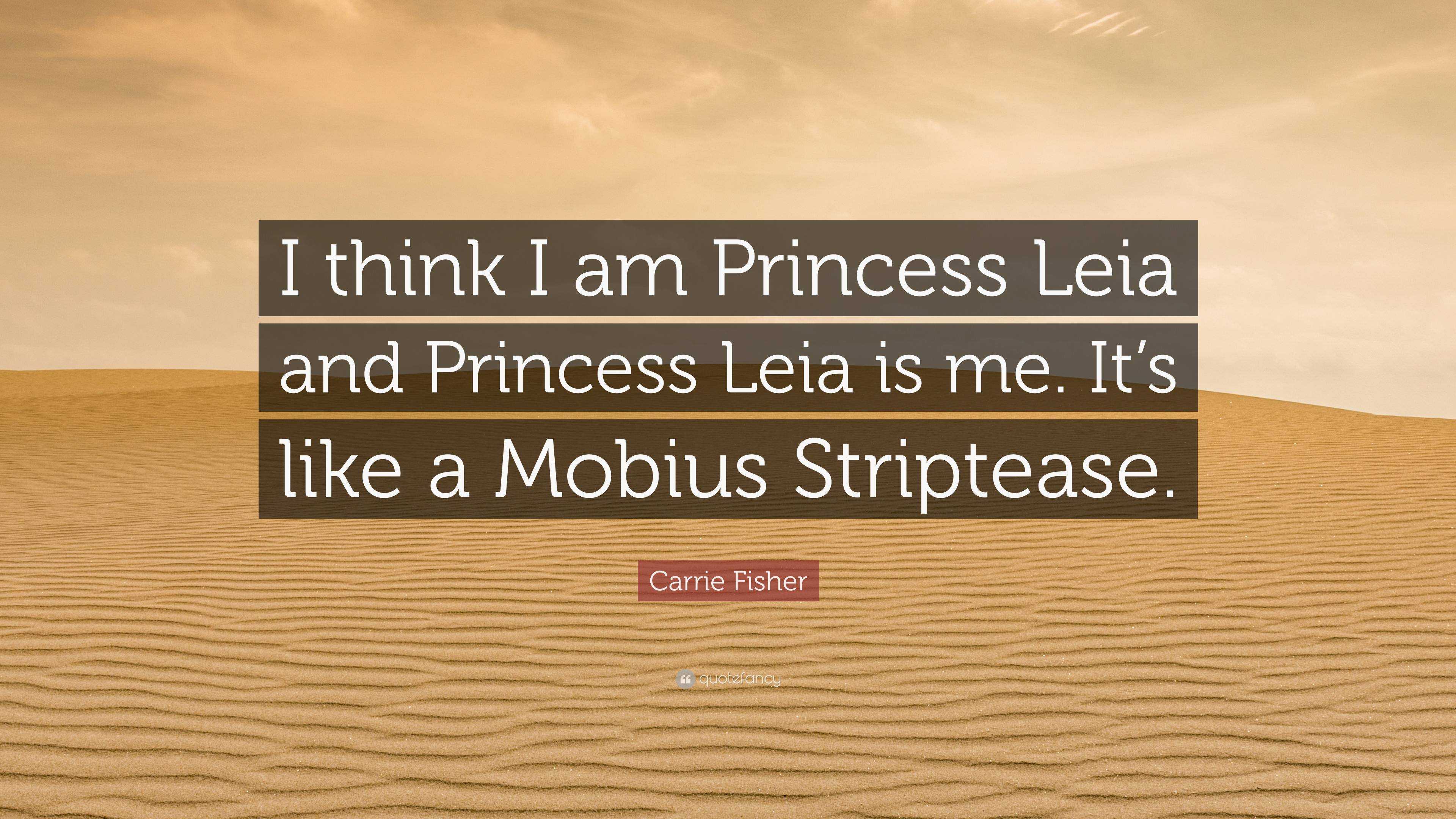 dan shen recommends Princess Leia Striptease