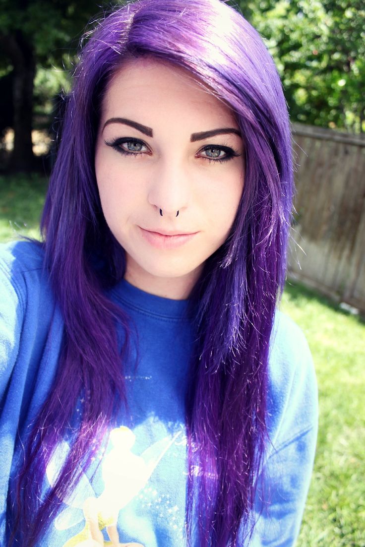 afeez abiodun recommends purple hair emo pic