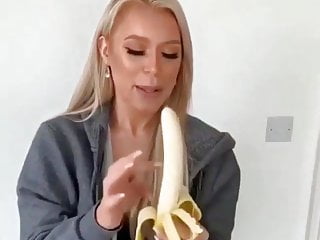 becky blum recommends deep throating banana pic
