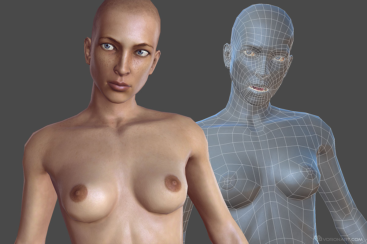 Nude Woman 3d Model teen compilation