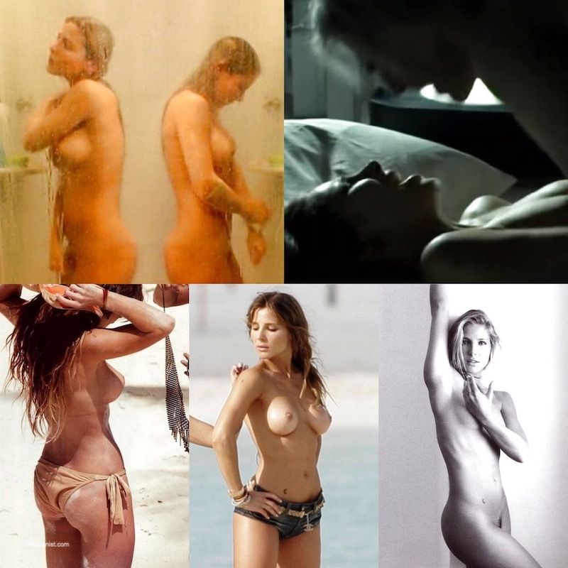 Elsa Patakynude hot water