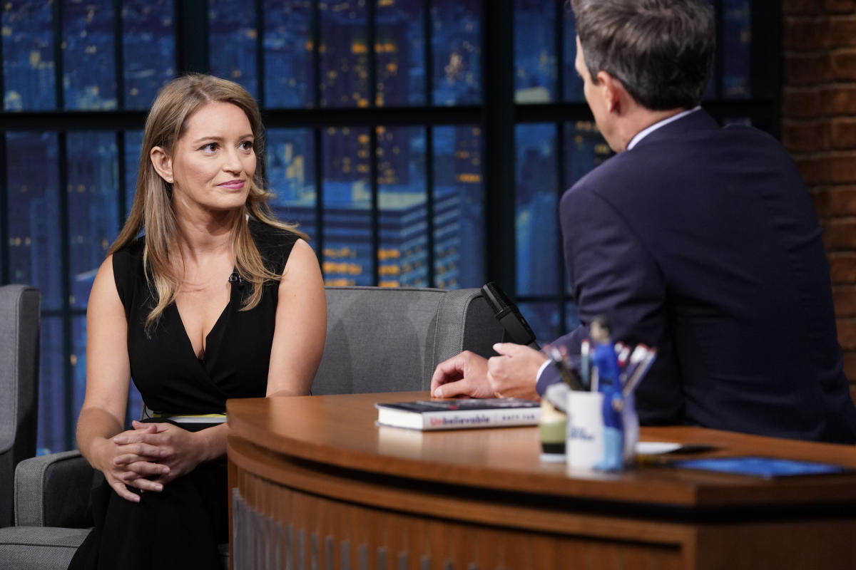 Katy Tur Boobs bottle tube