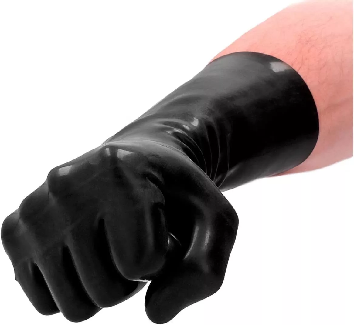 Best of Latex gloves anal fisting