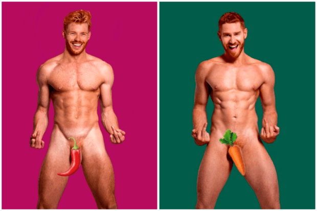bouchet sandrine recommends Nude Ginger Men