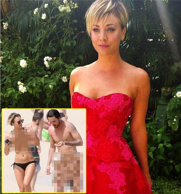 nude videos of kaley cuoco