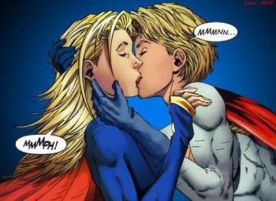 amanda harmon recommends powergirl lesbian pic