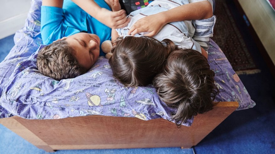 sharing a bed with sisters friend