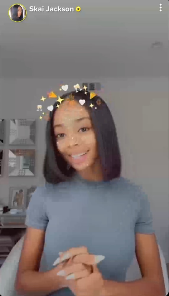 anthony pouncey recommends Skai Jackson Boobs