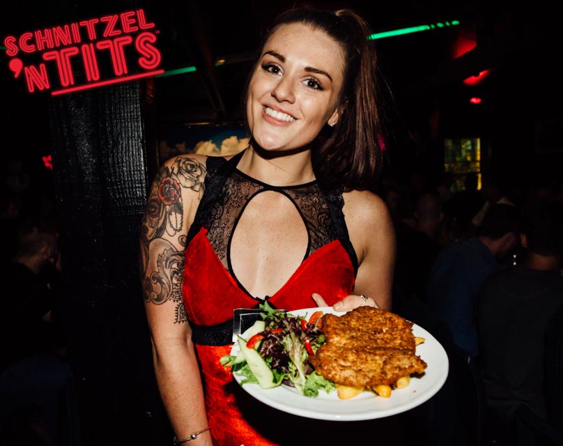 corey loos recommends tits in restaurant pic